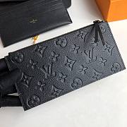 FORUBAGS LOUIS VUITTON FÉLICIE POCHETTE M64064 BLACK - 2