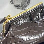 Kitlife Fendi First Small Brown Crocodile - 2217 -  26×9.5×18cm - 2