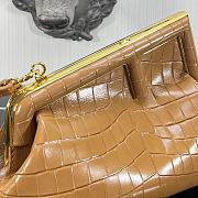 Kitlife Fendi First Small Beige Crocodile - 2217 -  26×9.5×18cm - 4