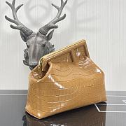 Kitlife Fendi First Medium Beige Crocodile - 2216 -  32.5x15x23.5cm - 6