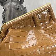 Kitlife Fendi First Medium Beige Crocodile - 2216 -  32.5x15x23.5cm - 5
