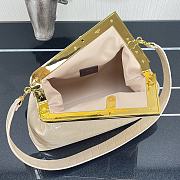 Kitlife Fendi First Medium White Crocodile - 2216 -  32.5x15x23.5cm - 2