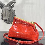 Kitlife Fendi First Small Red Crocodile - 2217 -  26×9.5×18cm - 6