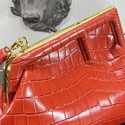 Kitlife Fendi First Small Red Crocodile - 2217 -  26×9.5×18cm - 5