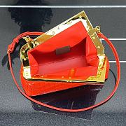 Kitlife Fendi First Small Red Crocodile - 2217 -  26×9.5×18cm - 3