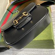  Kitlife Gucci Horsebit 1955 Mini Bag Black Ebony - 658574 - 20.5x14x5cm - 5