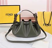 Kitlife Fendi Bucket Bag Dark Green Leather - 24×9.5×14cm USD 365.00  - 1