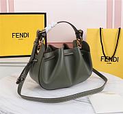 Kitlife Fendi Bucket Bag Dark Green Leather - 24×9.5×14cm USD 365.00  - 2