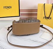 Kitlife Fendi Bucket Bag Brown Farrbic Leather - 24×9.5×14cm USD   - 5