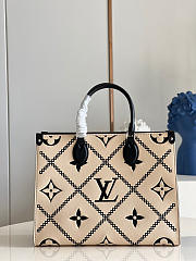 Kitlife Louis Vuitton Onthego MM Cream - M46016 - 34x26x15 cm - 2