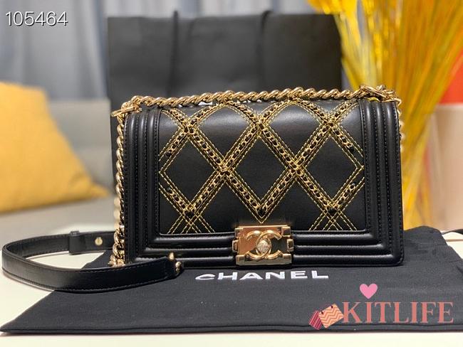 Kitlife Chanel Boy Chains Black - 67086 - 25cm - 1