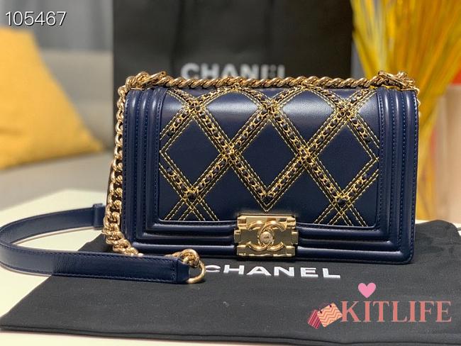 Kitlife Chanel Boy Chains Blue - 67086 - 25cm - 1