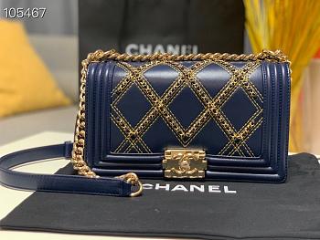 Kitlife Chanel Boy Chains Blue - 67086 - 25cm