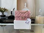 Kitlife Chanel Classic Flap Bag Lambskin Pink In Silver/Gold Hardware - 20cm - 6