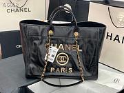 Kitlife Chanel Shopping Calfskin Black Bag - 66941#- 40X31X21CM - 1