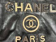 Kitlife Chanel Shopping Calfskin Black Bag - 66941#- 40X31X21CM - 3