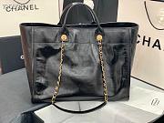 Kitlife Chanel Shopping Calfskin Black Bag - 66941#- 40X31X21CM - 2