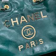 Kitlife Chanel Shopping Calfskin Green Bag - 66941#- 40X31X21CM - 2