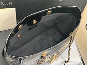 Kitlife Chanel Shopping Calfskin Black Bag - 66941# - 2 sizes - 5