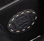 Kitlife Fendi Peekaboo Mini Black Full Grain Leather Bag - 8BN244 - 23x11x18cm - 3