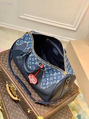 Kitlife Louis Vuitton Travel Bag Denim Blue - M45975 - 50.0 x 29.0 x 23.0cm - 3