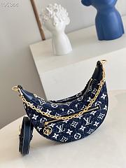 Kitlife Louis Vuitton Loop Baguette Handbag Denim Blue  - M59609 - 25 x 19 x 15 cm - 5