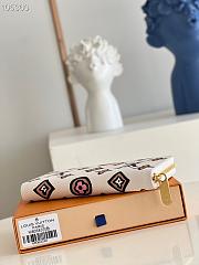 Kitlife Louis Vuitton Zippy Wallet White Leopard Print - M80755 - 19.5 x 10.5 x 2.5 - 5