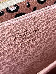 Kitlife Louis Vuitton Zippy Wallet White Leopard Print - M80755 - 19.5 x 10.5 x 2.5 - 2