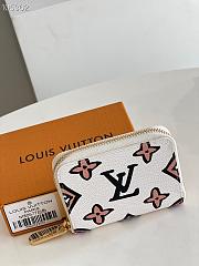 Kitlife Louis Vuitton Zippy Coin Purse White Leopard Print - M80755 - 11 x 8.5 x 2 cm - 4