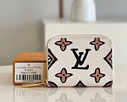 Kitlife Louis Vuitton Zippy Coin Purse White Leopard Print - M80755 - 11 x 8.5 x 2 cm - 5