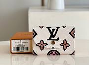 Kitlife Louis Vuitton VICTORINE WALLET White Leopard Print - M80755 - 11 x 8 x 2.5 cm - 1