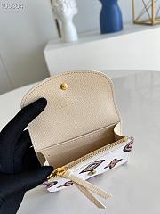 Kitlife Louis Vuitton VICTORINE WALLET White Leopard Print - M80755 - 11 x 8 x 2.5 cm - 3