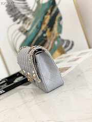 Kitlife Chanel Flap Bag Gray - 25.5cm - 5