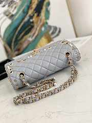 Kitlife Chanel Flap Bag Gray - 25.5cm - 3