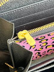 Kitlife Louis Vuitton Zippy Wallet Black Leopard Print - M80755 - 19.5 x 10.5 x 2.5 - 2