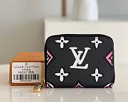 Kitlife Louis Vuitton Zippy Coin Purse Black Leopard Print - M80755 - 11 x 8.5 x 2 cm - 1