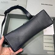 Kitlife Balenciaga Downtown Shoulder Bag Black Hardware - 29X10X18cm - 4