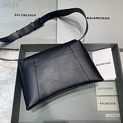 Kitlife Balenciaga Downtown Shoulder Bag Black Hardware - 29X10X18cm - 3