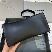 Kitlife Balenciaga Downtown Shoulder Black Bag Gold Hardware - 32x16x21cm - 4