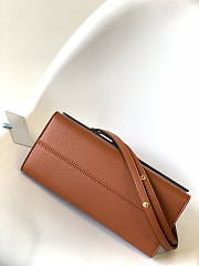 Louis Vuitton Original Single Twist In Taurillon Leather Handbag Brown - M57090 – 29x21x12 cm - 2