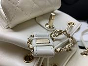 Kitlife Chanel Backpack White - AS2908 - 18×18×12cm - 2