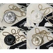 Kitlife Chanel Camellia Flower Bag Black/White/Gold/Silver - 7.75 - 1
