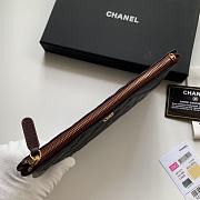 Kitlife Chanel Classic Pouch In Caviar Leather Black - 20x12.2x1cm - 5