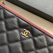 Kitlife Chanel Classic Pouch In Caviar Leather Black - 20x12.2x1cm - 2