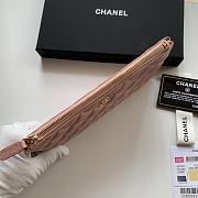 Kitlife Chanel Classic Pouch In Caviar Leather Pink - 20x12.2x1cm - 6