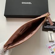 Kitlife Chanel Classic Pouch In Caviar Leather Pink - 20x12.2x1cm - 5