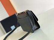 Kitlife Prada Saffiano leather shoulder bag black - 22x16x6cm - 3