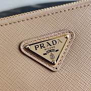 Kitlife Prada Leather Re-Edition 2000 shoulder bag in beige - 20x11.5x5 - 5