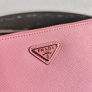 Kitlife Prada Leather Re-Edition 2000 shoulder bag in pink - 20x11.5x5 - 4