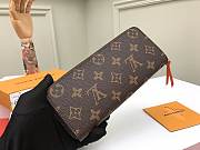 Kitlife Louis Vuitton Zippy Wallet Monogram Orange - 19x9cm - 2